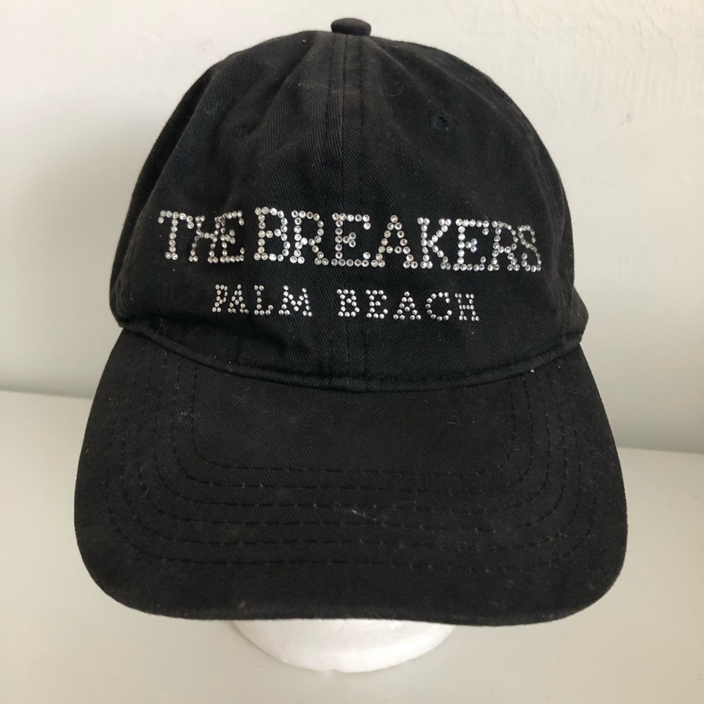 Palm Beach Breakers Black Bling Baseball Cap